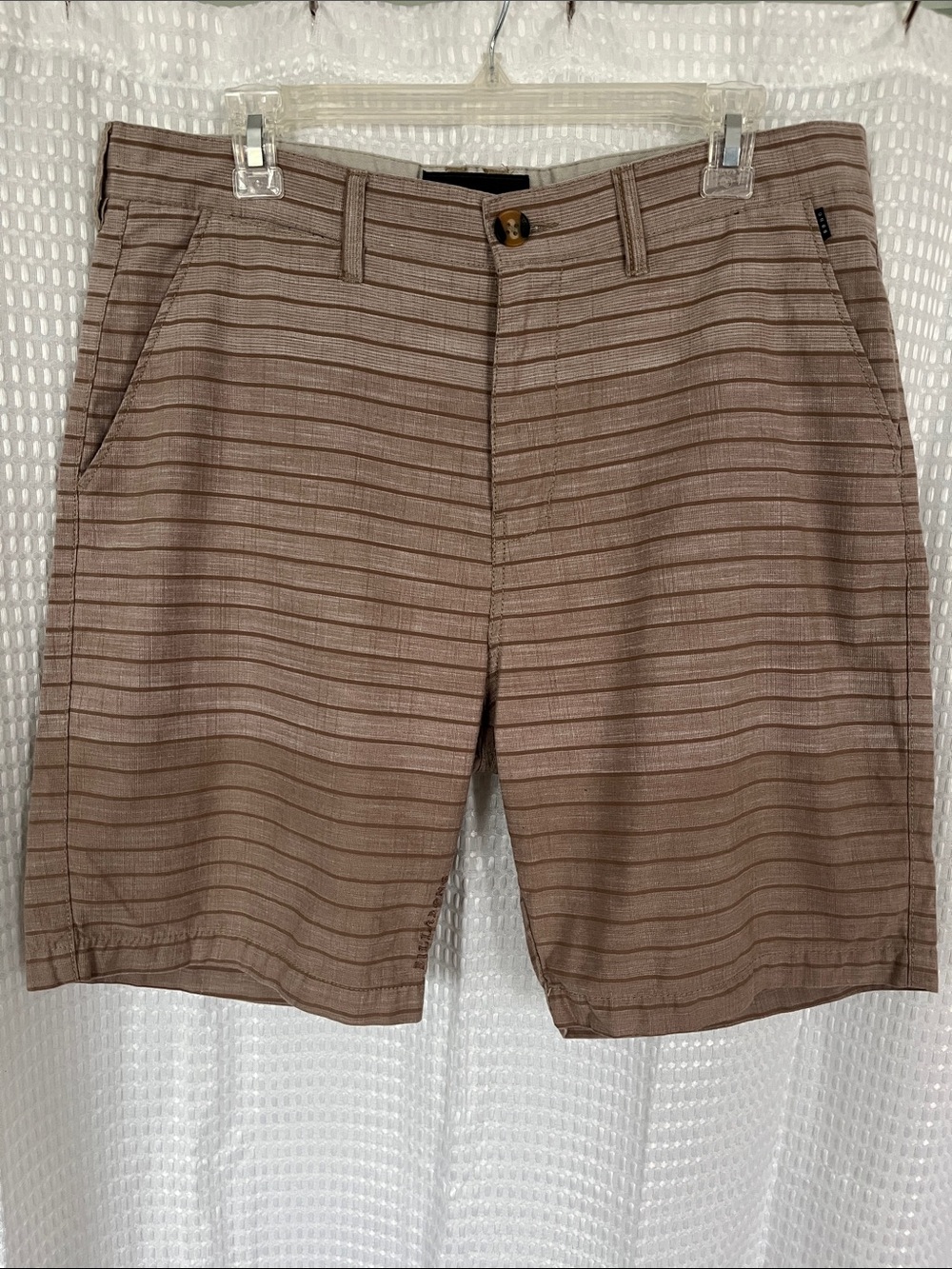 Billabong Men’s Striped Casual Walk Shorts Surf Skate Cotton Size 34